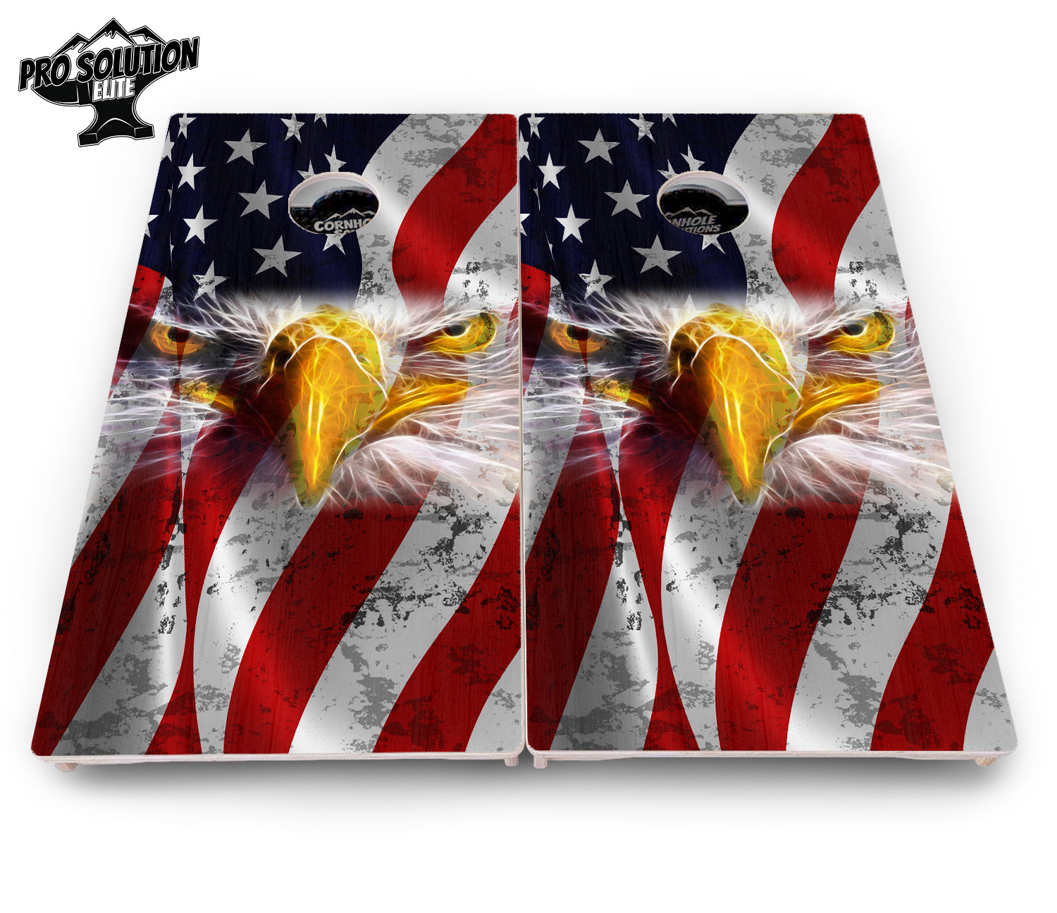 Electric Eagle Cornhole Boards - Pro Solution Elite Series