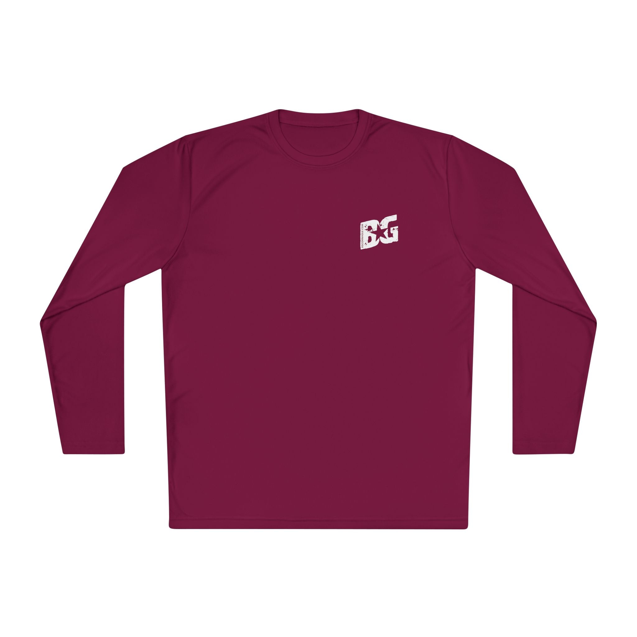 BG Cornhole Unisex Lightweight Polyester Long Sleeve Tee - Multiple Colors