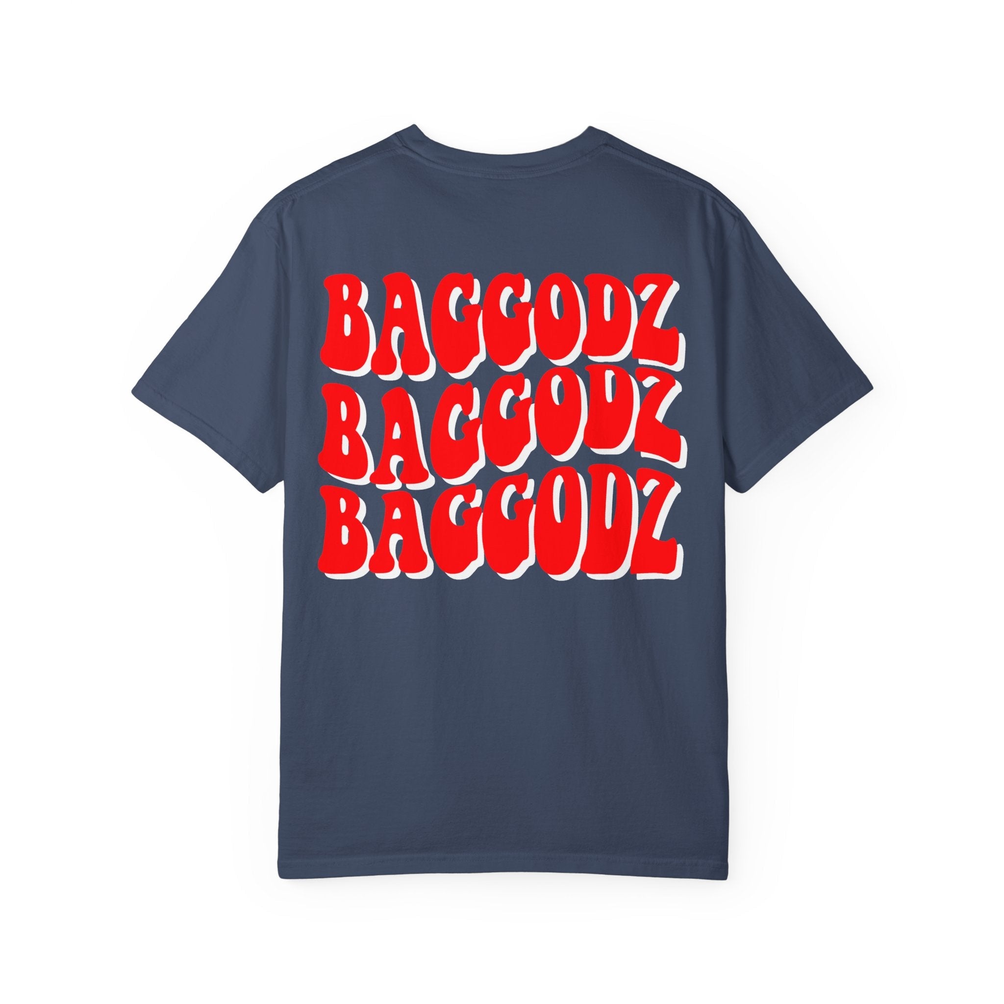 BG Cornhole Red Wavy Badgodz Unisex Tee - Multiple Colors