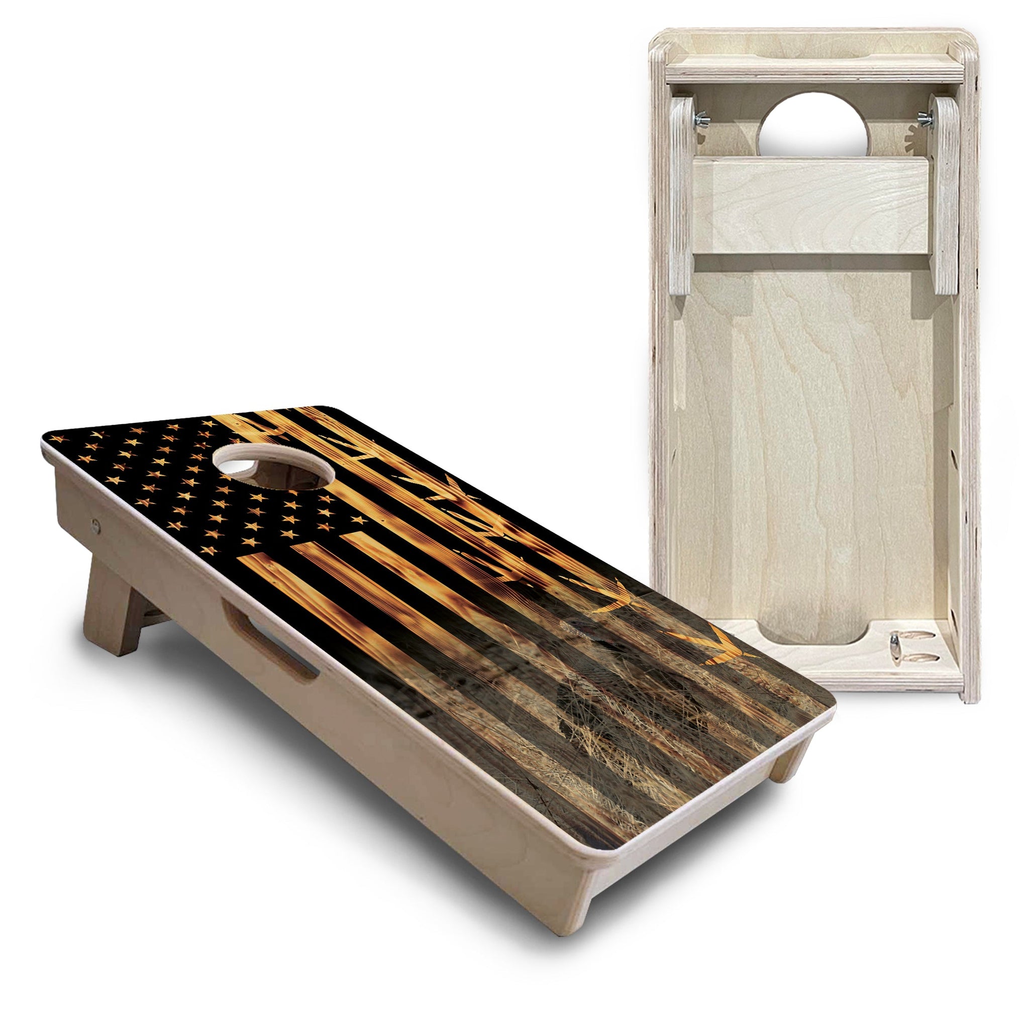 Mini Cornhole Boards - Hidden Turkey