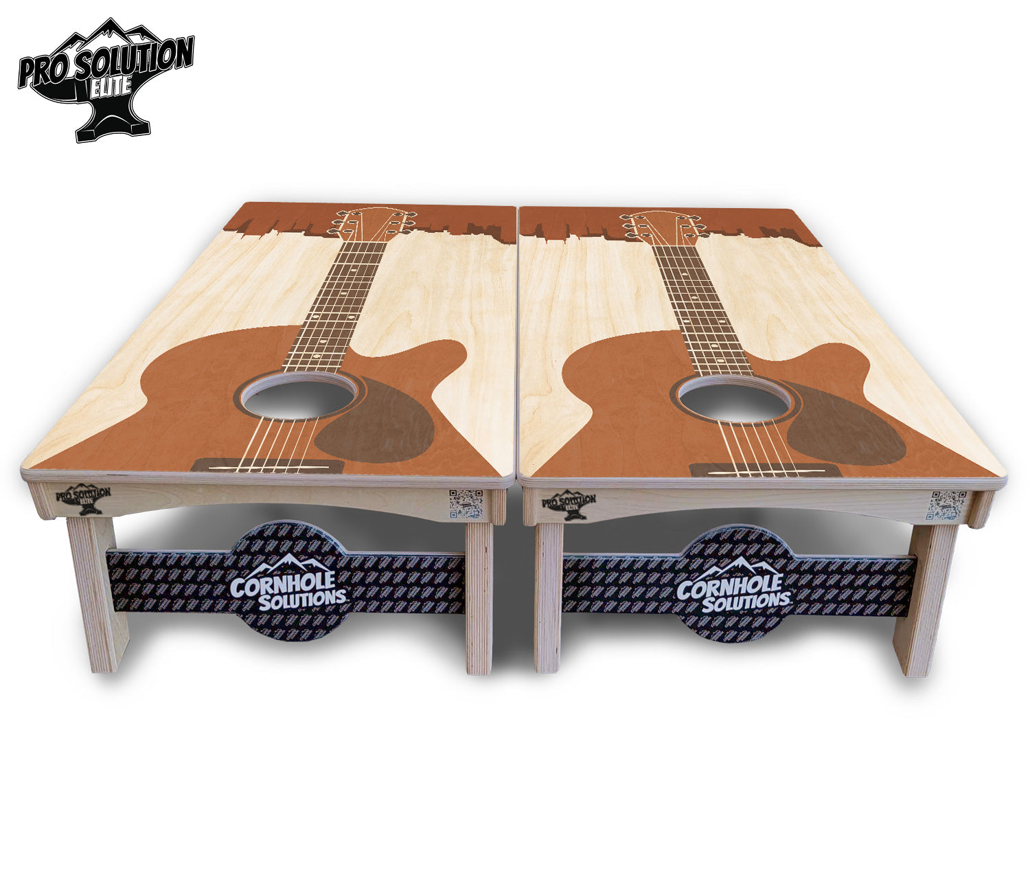 Guitar Cornhole Boards - Pro Solution Elite Series