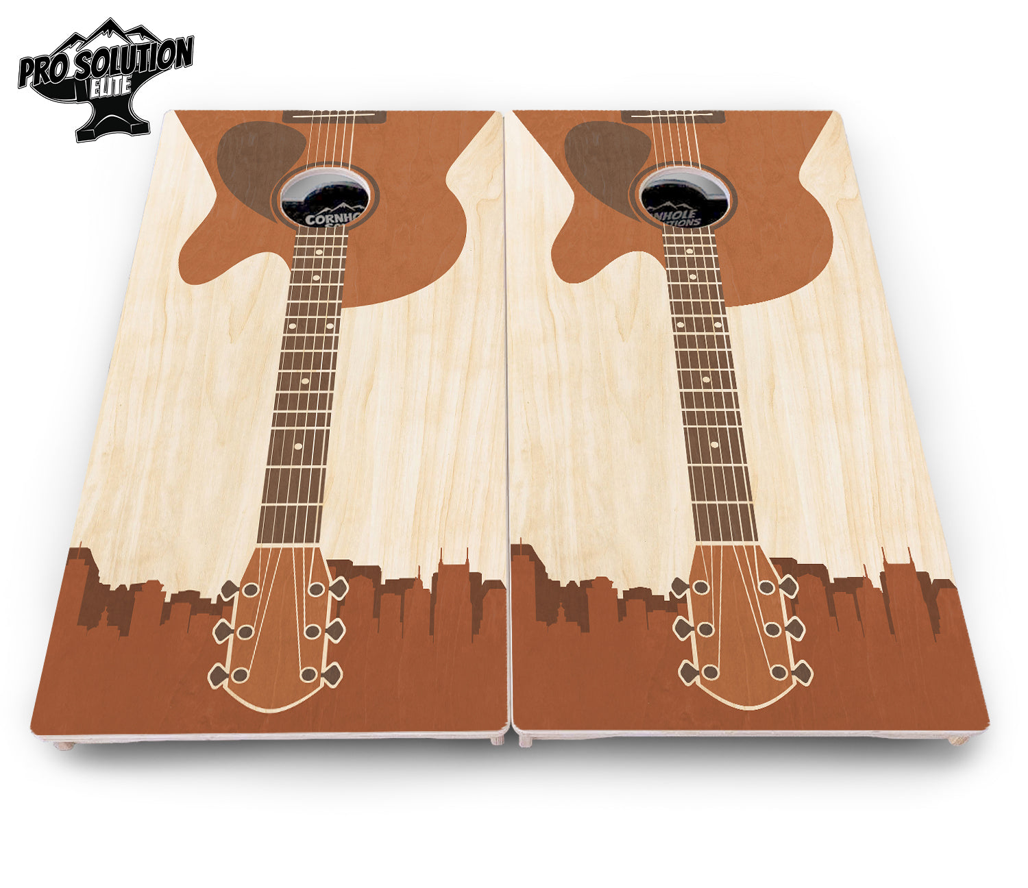 Guitar Cornhole Boards - Pro Solution Elite Series