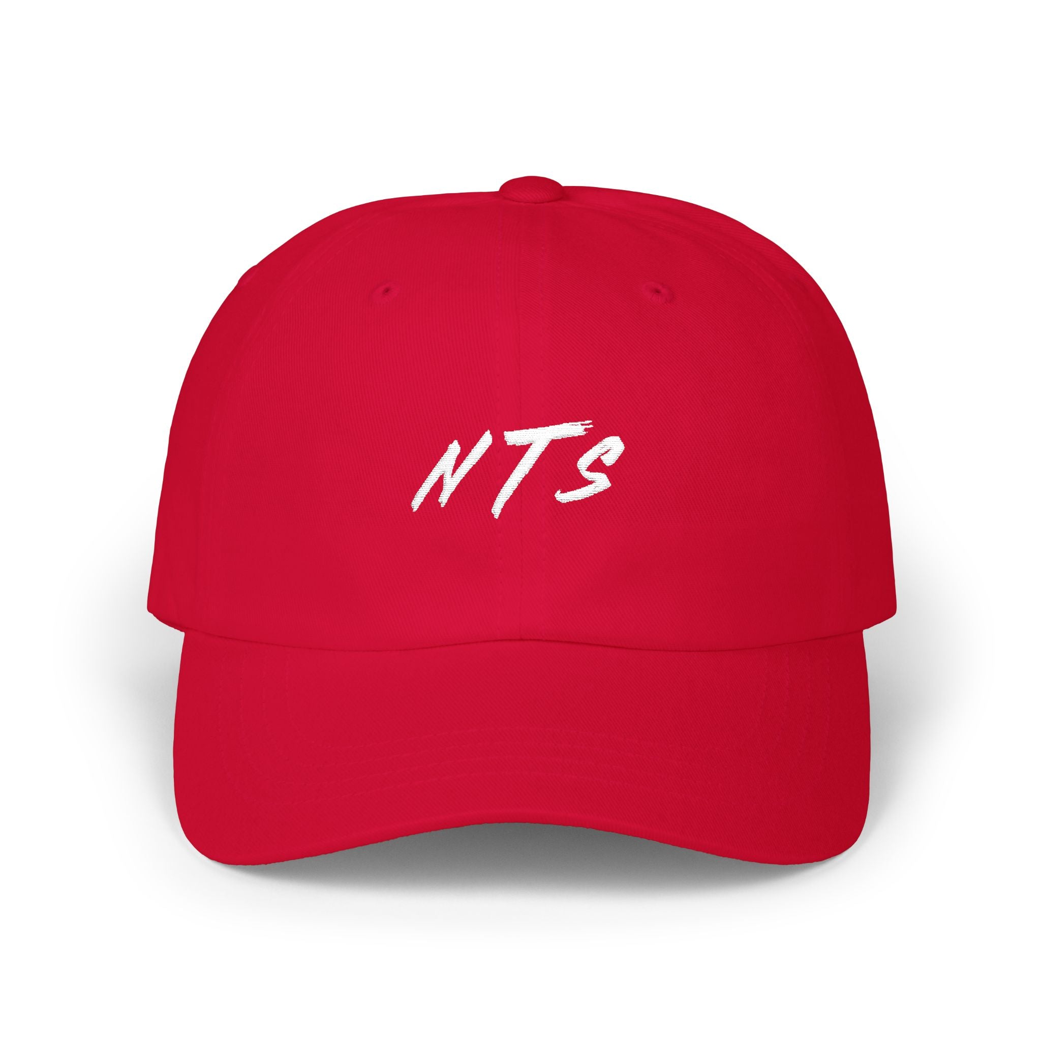 NICE Throw Shop - Classic Dad Cap with White NTS Design – Multiple Colors
