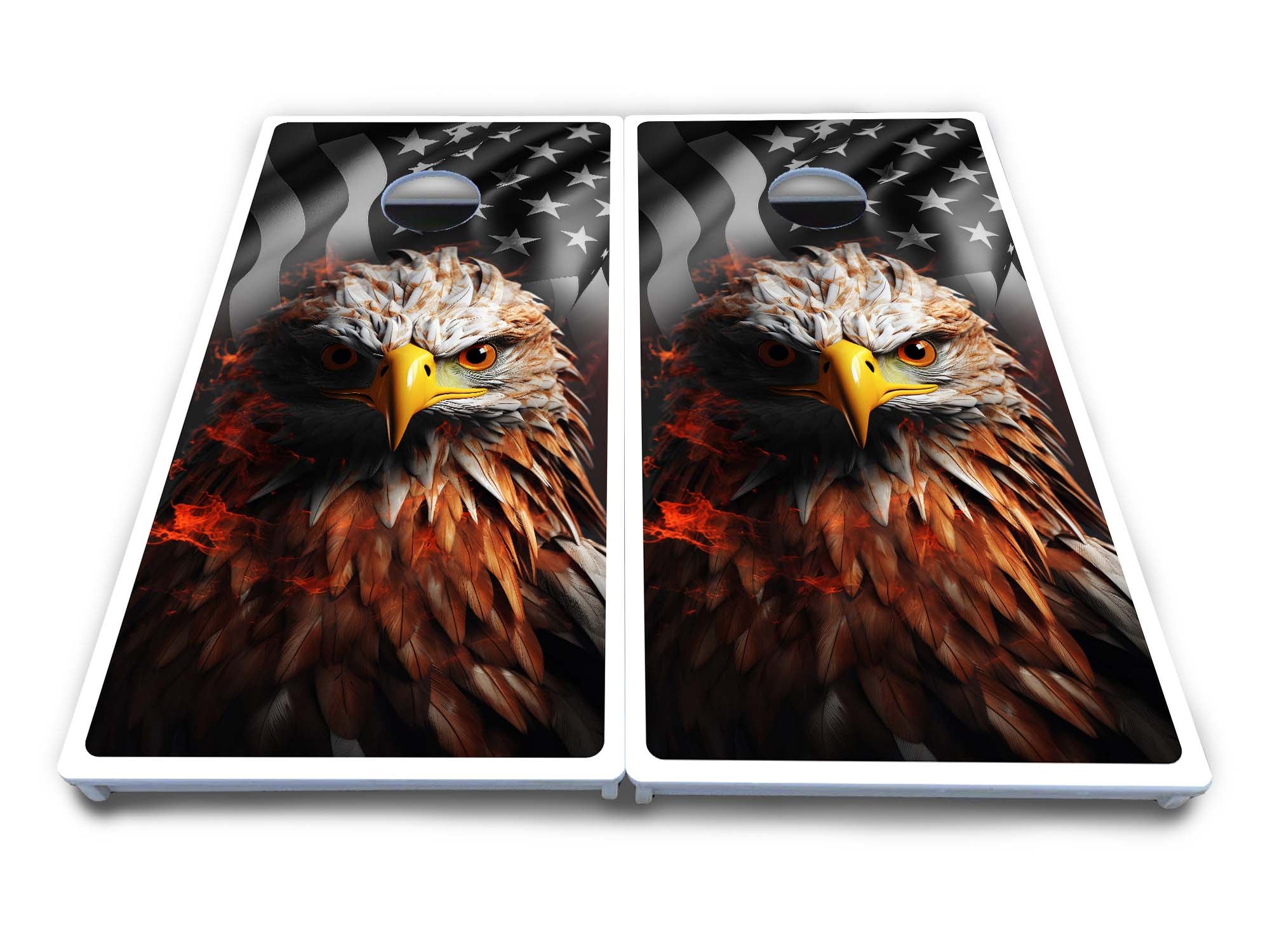 Fire Eagle Cornhole Boards - All Weather Series
