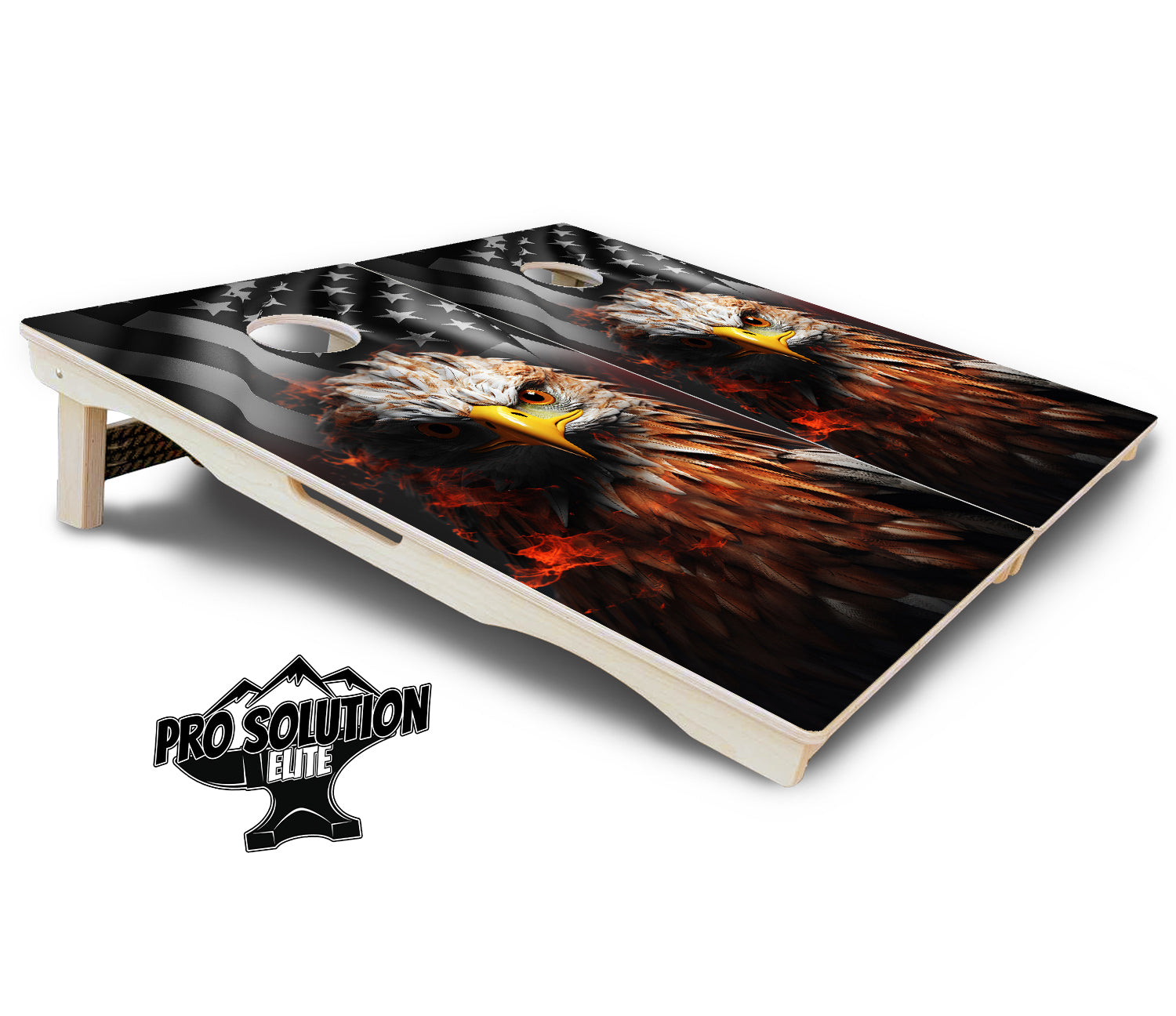 Fire Eagle Cornhole Boards - Pro Solution Elite Series
