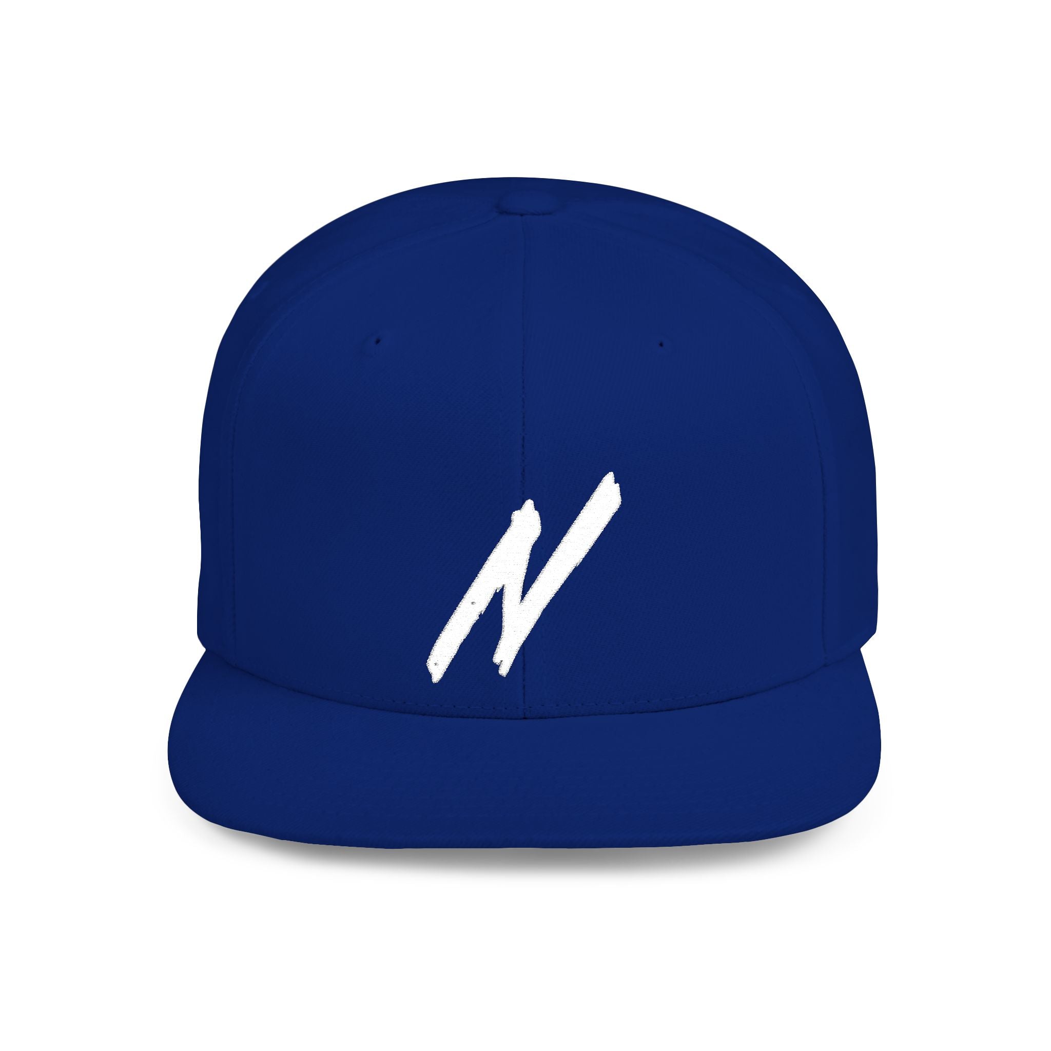 NICE Throw Shop Flat Bill Snapback with N Design – Multiple Colors