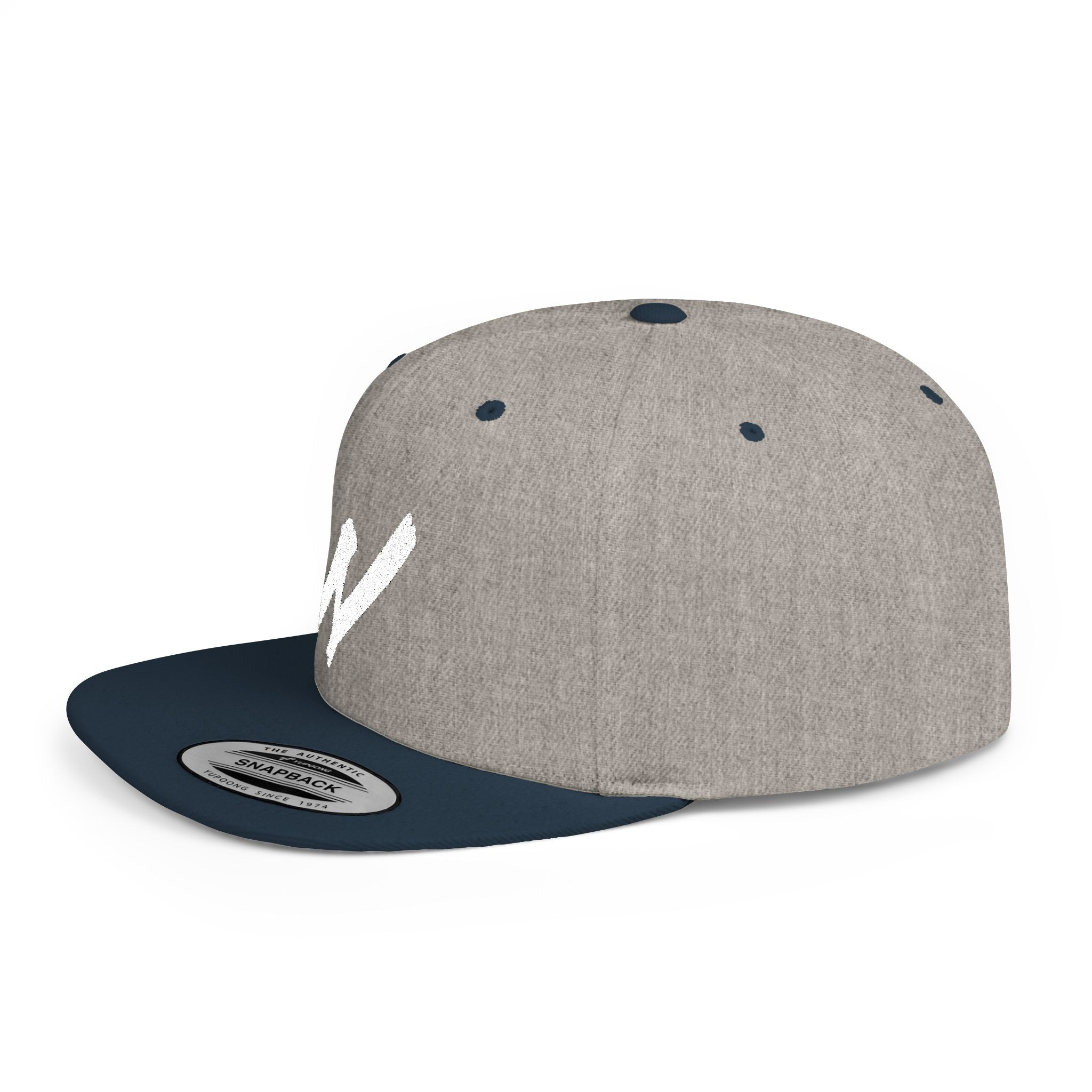 NICE Throw Shop Flat Bill Snapback with N Design – Multiple Colors