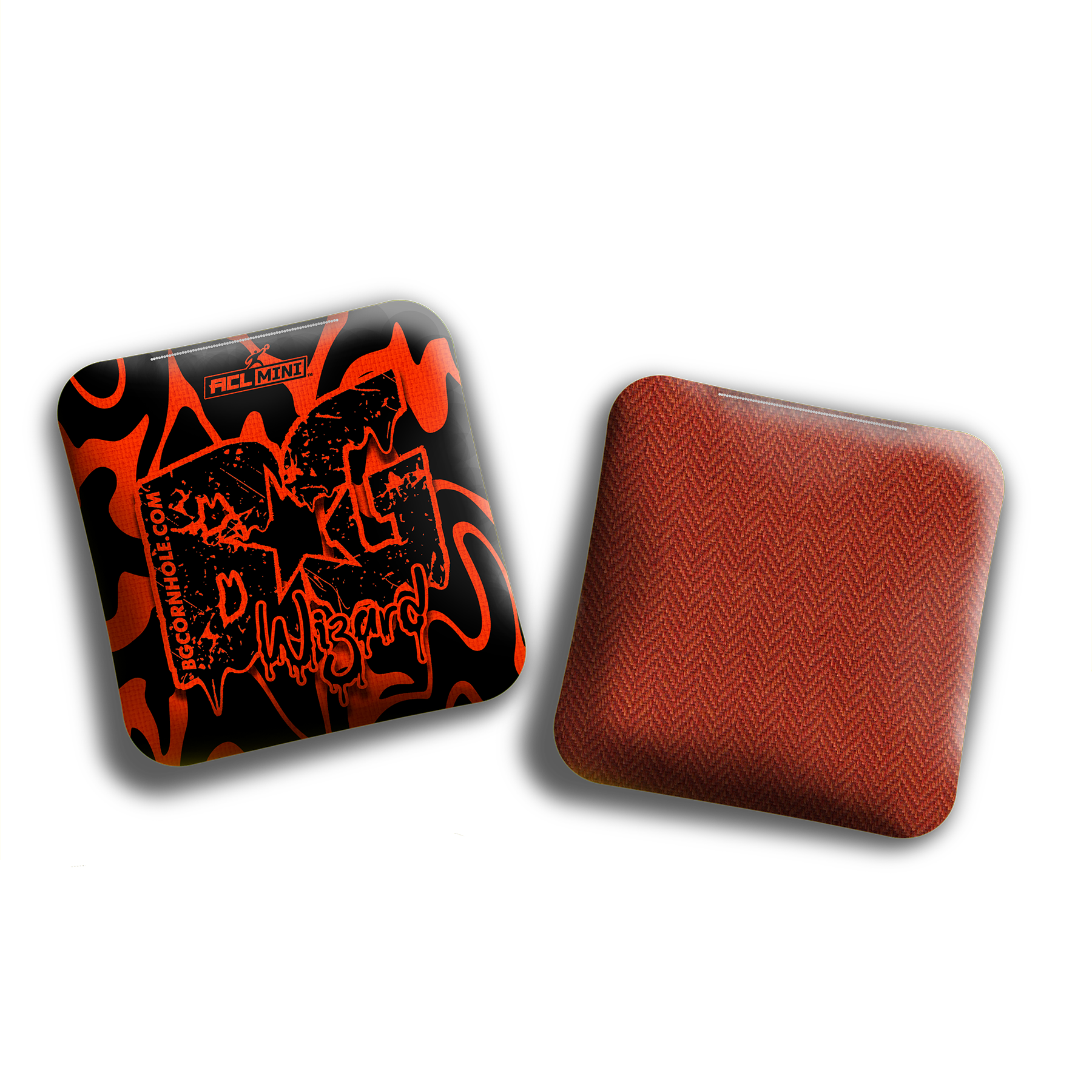 BG Cornhole 2025 BG Wizard 4" Mini Cornhole Bags - “DRIP COLORMATCH” - Set of 4 Bags
