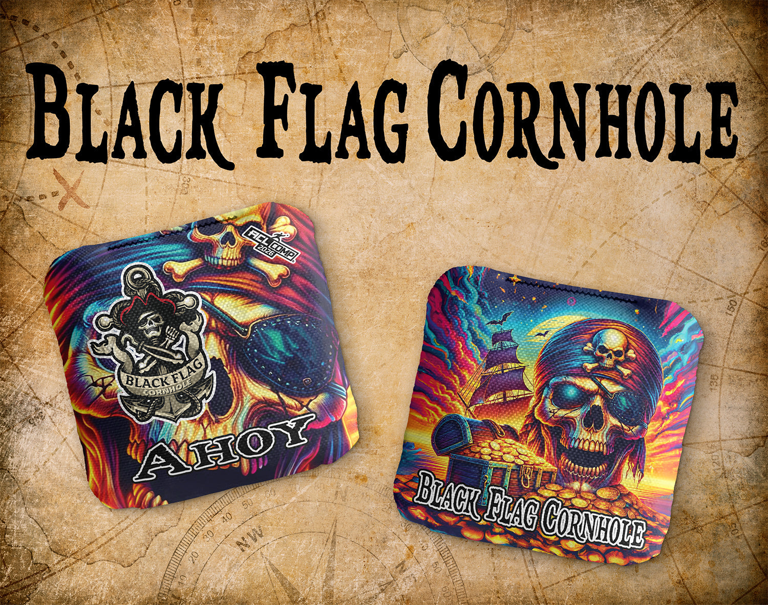 Black Flag Cornhole Ahoy - Treasure Island - ACL Comp 2026