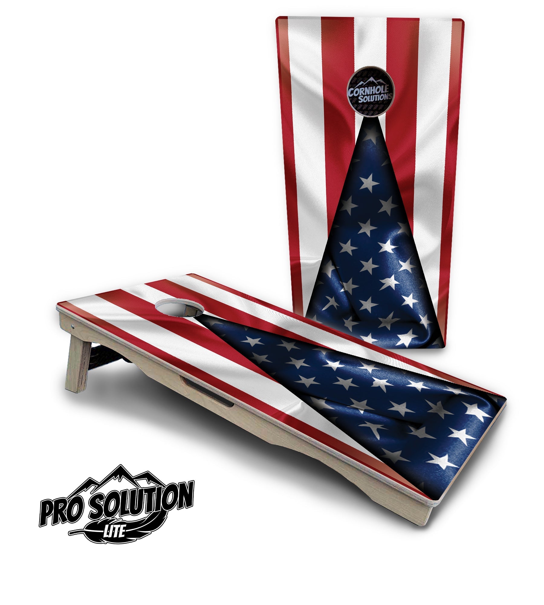 American Flag630 Cornhole Boards - Pro Solution Lite Series