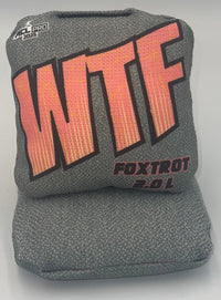 2026 WTF Cornhole Foxtrot 2.0 - ACL Pro Stamped Cornhole Bags - Set of 4 bags