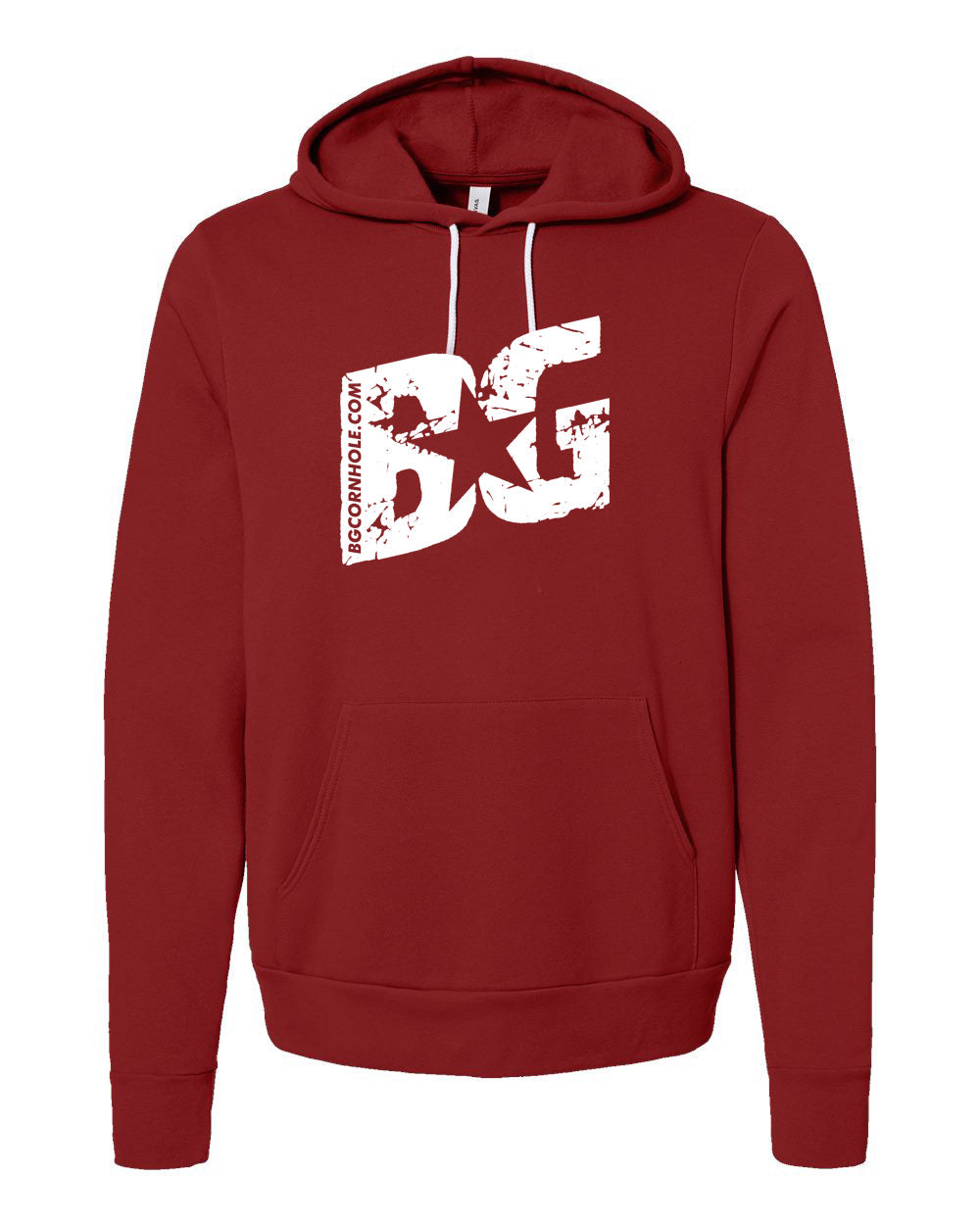 BG Cornhole Logo Unisex Fleece Hoodie - Multiple Colors