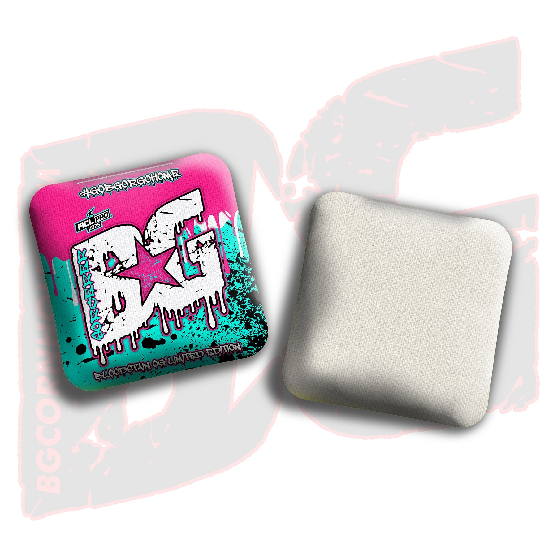 BG Cornhole 2026 Multiple Bag Models “OG Bloodstain” - ACL Pro Stamped Cornhole Bags - SET OF 4 BAGS
