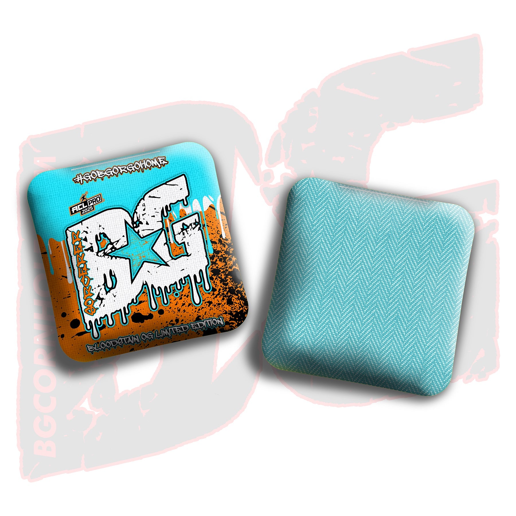 BG Cornhole 2026 Multiple Bag Models “OG Bloodstain” - ACL Pro Stamped Cornhole Bags - SET OF 4 BAGS