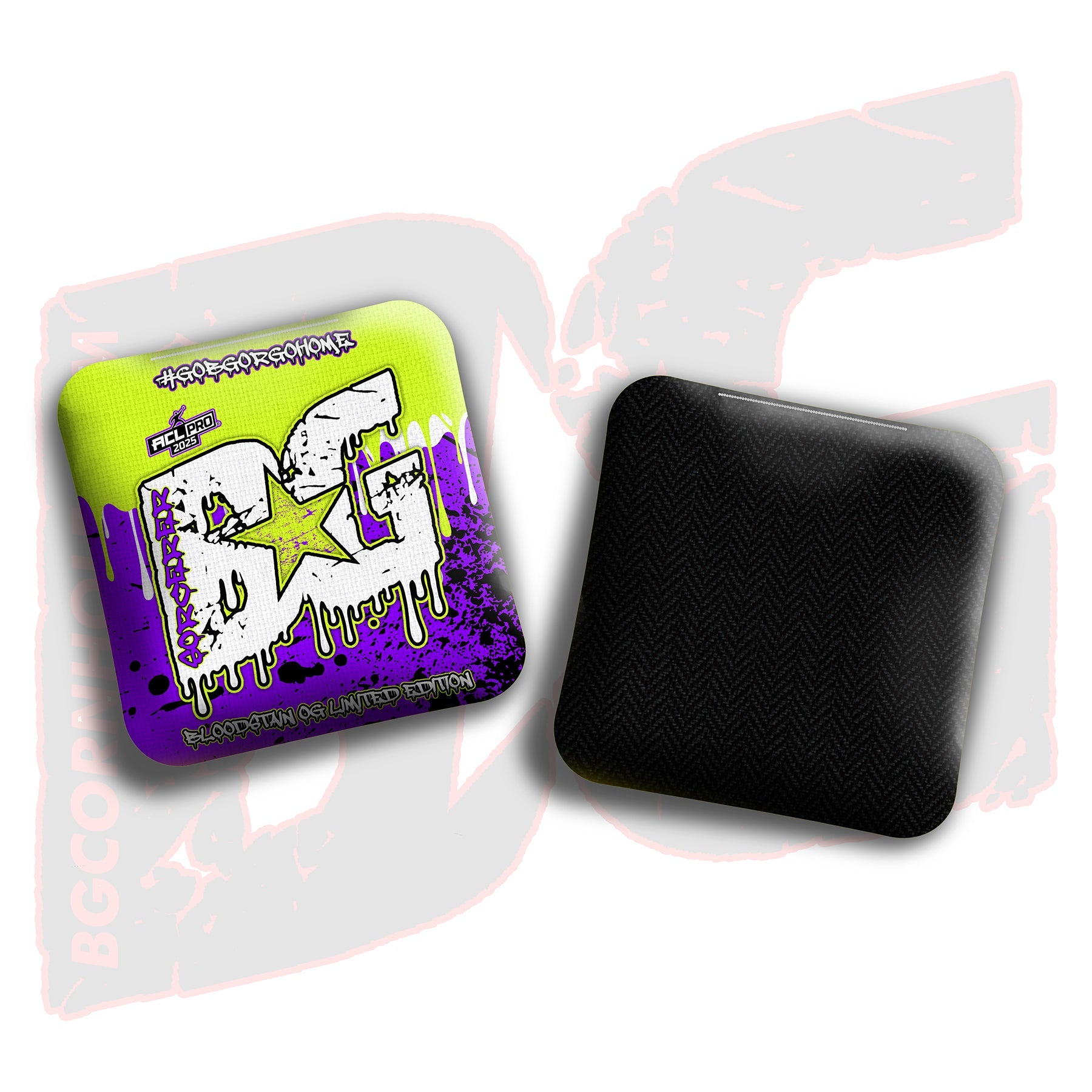 BG Cornhole 2026 Multiple Bag Models “OG Bloodstain” - ACL Pro Stamped Cornhole Bags - SET OF 4 BAGS
