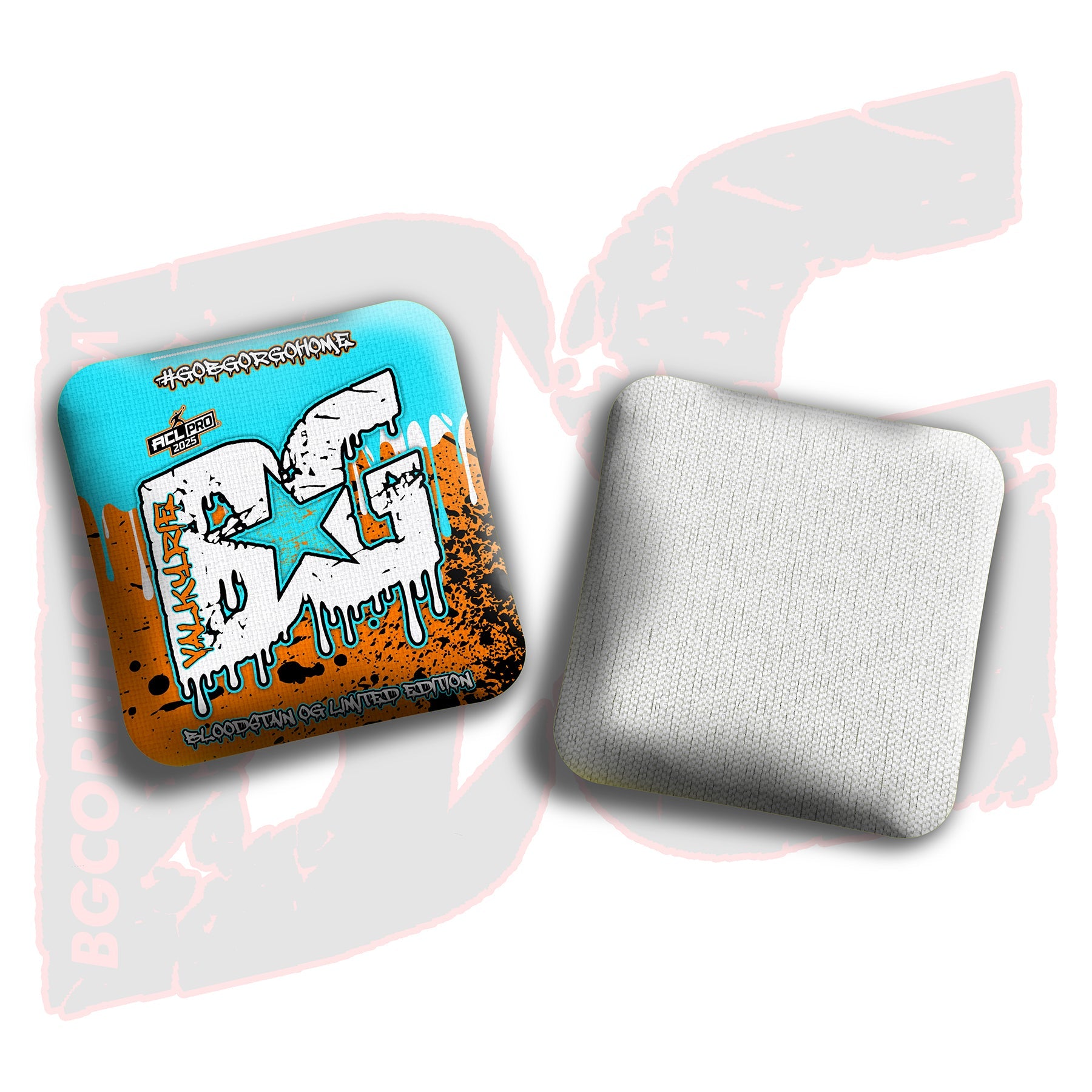 BG Cornhole 2026 Multiple Bag Models “OG Bloodstain” - ACL Pro Stamped Cornhole Bags - SET OF 4 BAGS