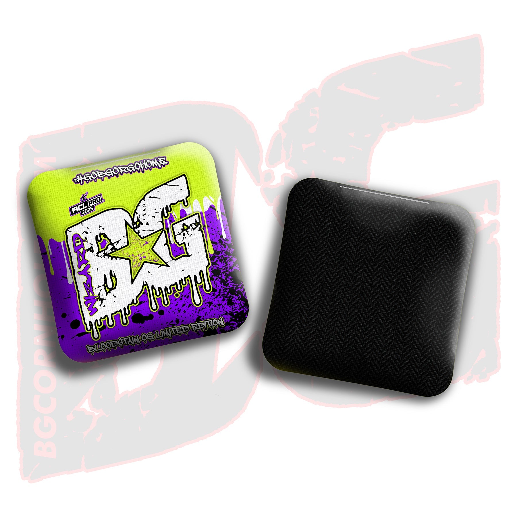 BG Cornhole 2026 Multiple Bag Models “OG Bloodstain” - ACL Pro Stamped Cornhole Bags - SET OF 4 BAGS