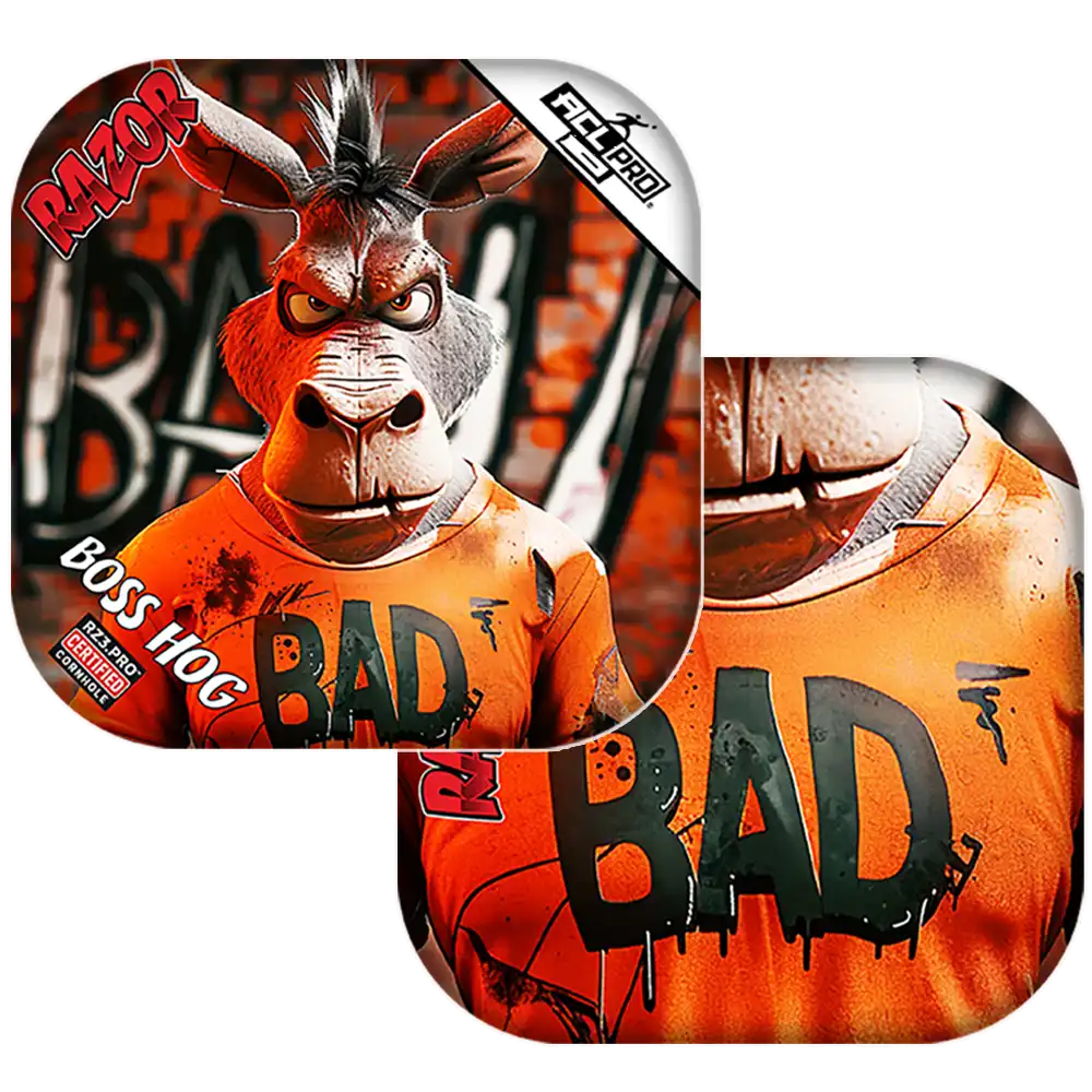 Boss Hog | Bad A Graffiti | ACL PRO Razor Cornhole Bags