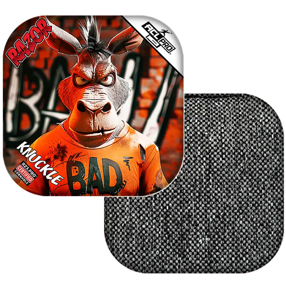 Knuckle | Bad A Graffiti | ACL PRO Razor Cornhole Bags