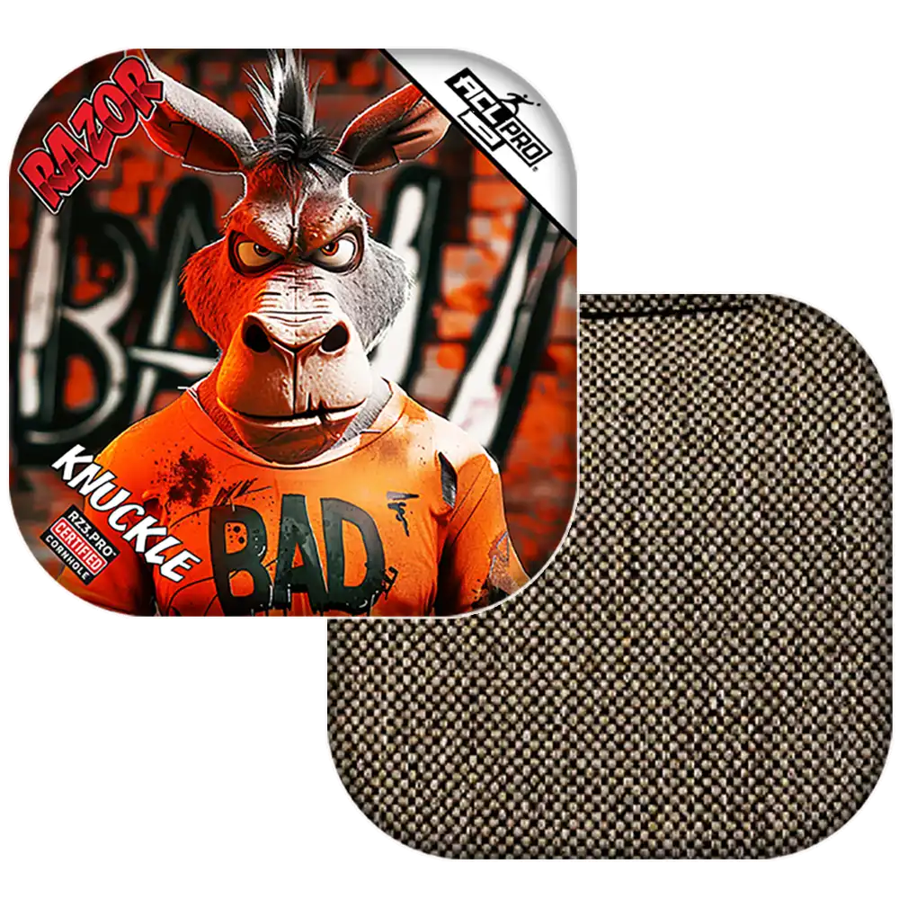Knuckle | Bad A Graffiti | ACL PRO Razor Cornhole Bags