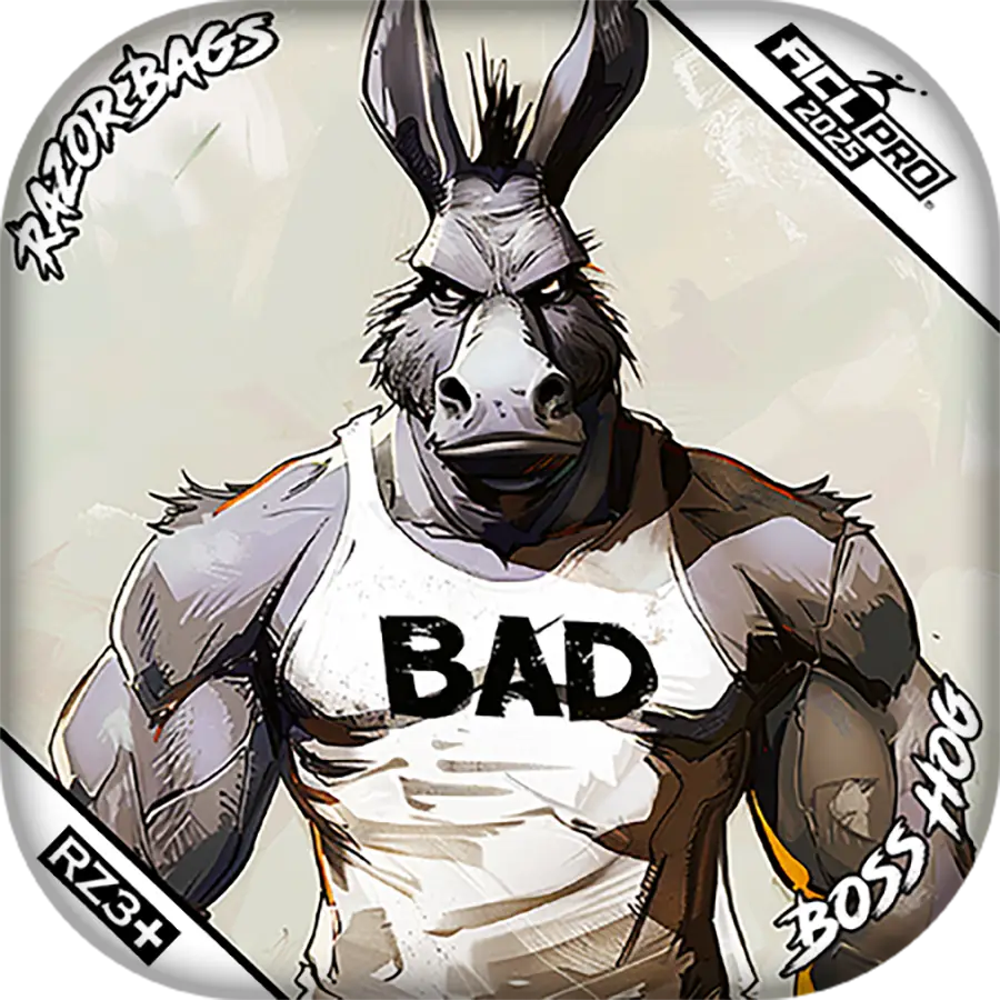 Boss Hog | Bad Ass Muscles | ACL PRO Razor Cornhole Bags