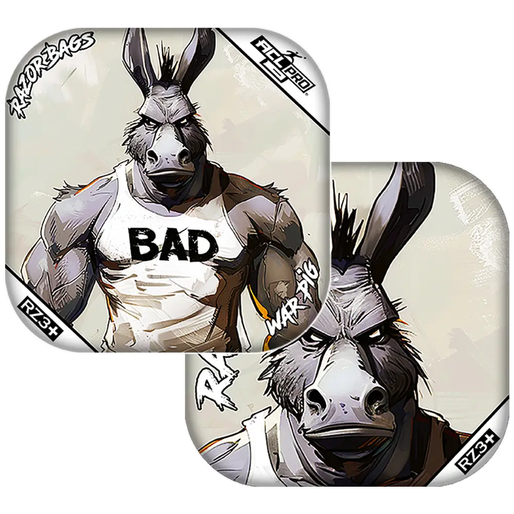 War Pig | Bad Ass Muscles | ACL PRO Razor Cornhole Bags