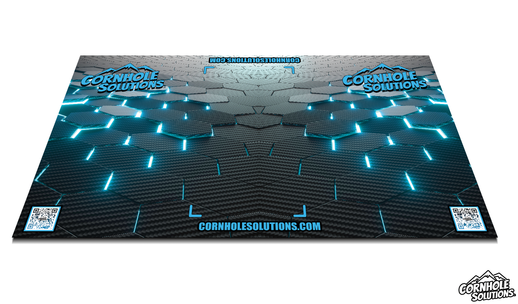Custom Cornhole Pitching Mats (2 mats, 5'x8')