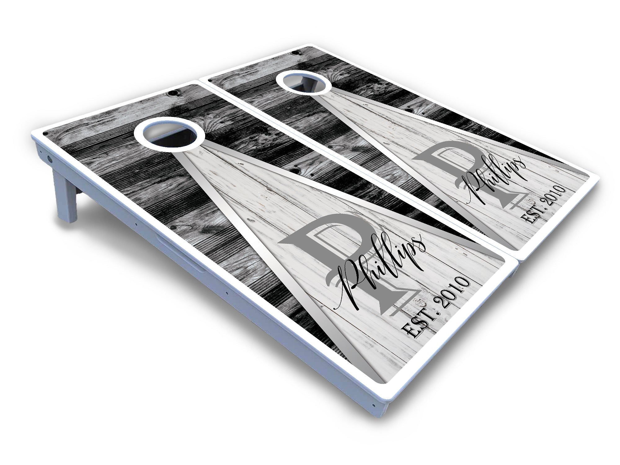 Wedding Triangle Cornhole Boards - All Weather Series
