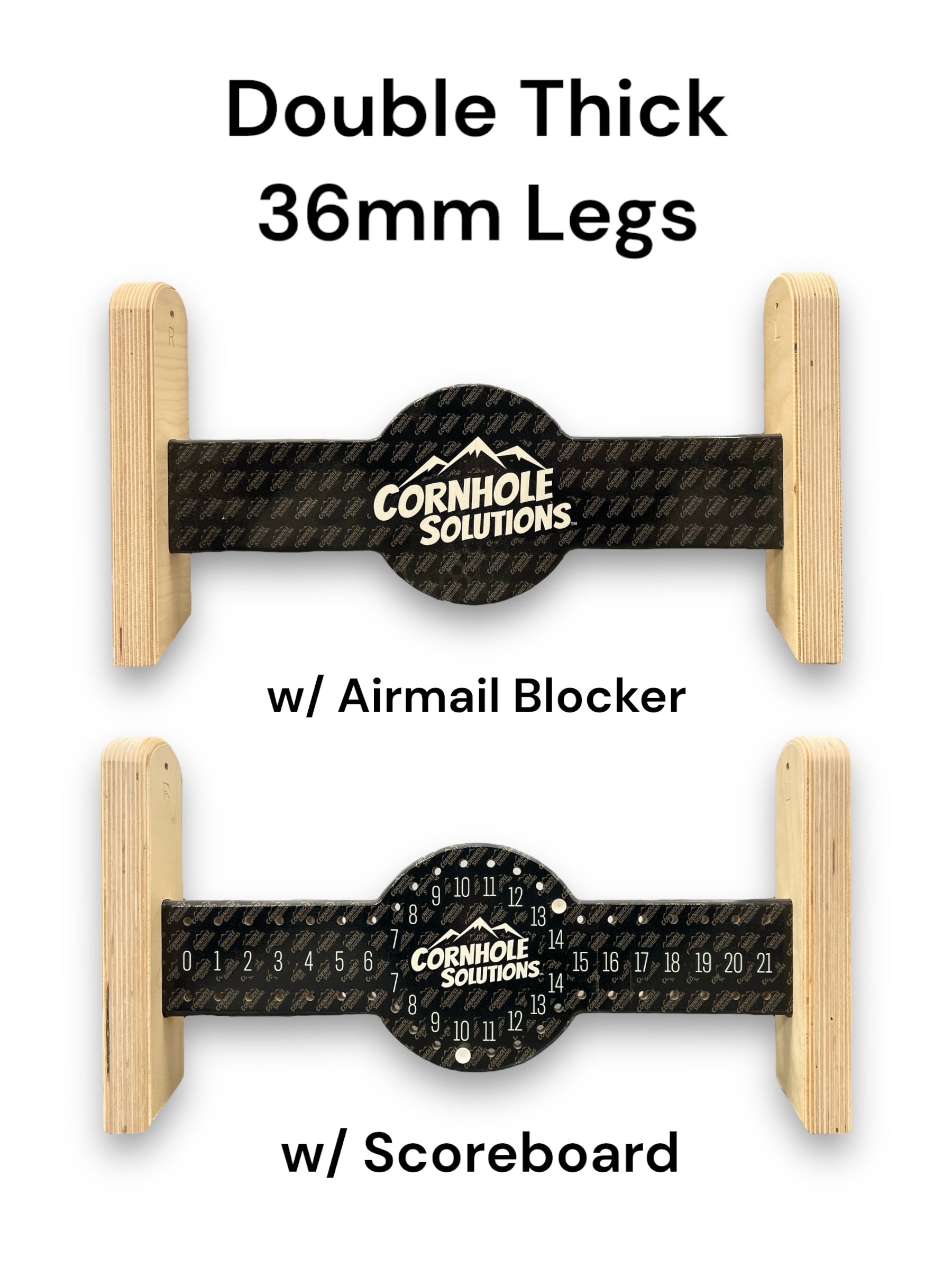 $100 Bill Cornhole Boards - Pro Solution Elite Series