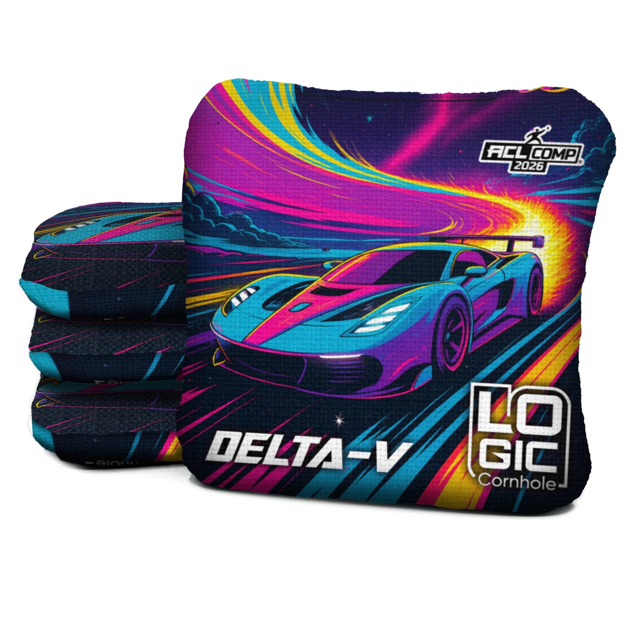Logic Cornhole Future Race - ACL PRO 2026 BAGS - MULTIPLE BAG SERIES - Set of 4 bags