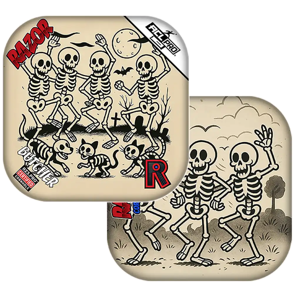 Razor Cornhole Bags | Butcher PRO | Dem Bones