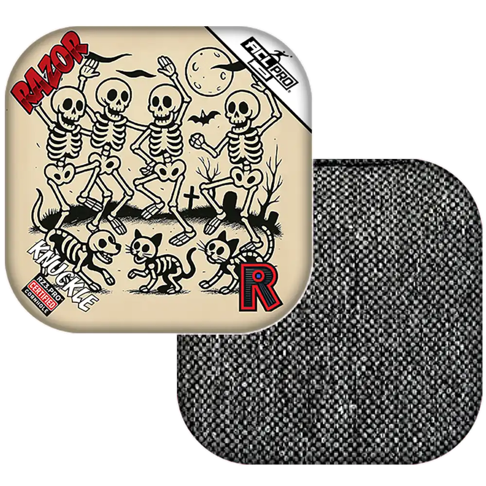 Razor Cornhole Bags | Knuckle PRO | Dem Bones