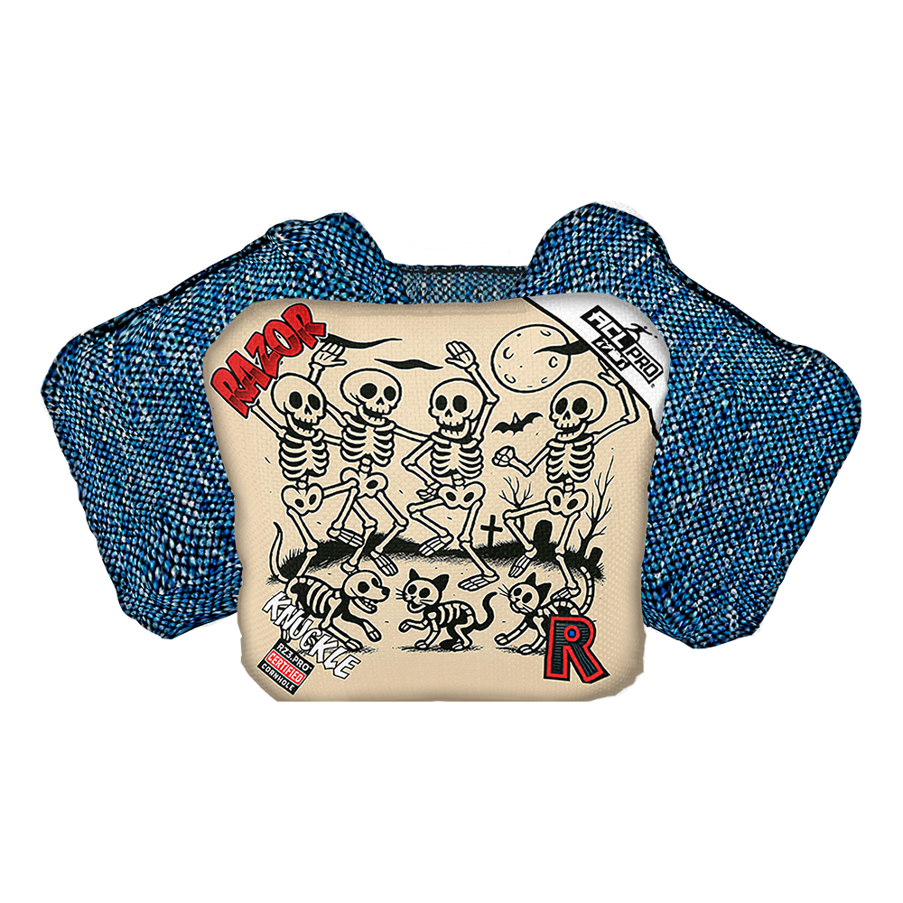 Razor Cornhole Bags | Knuckle PRO | Dem Bones