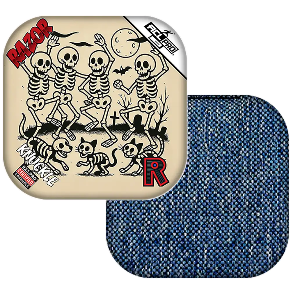 Razor Cornhole Bags | Knuckle PRO | Dem Bones
