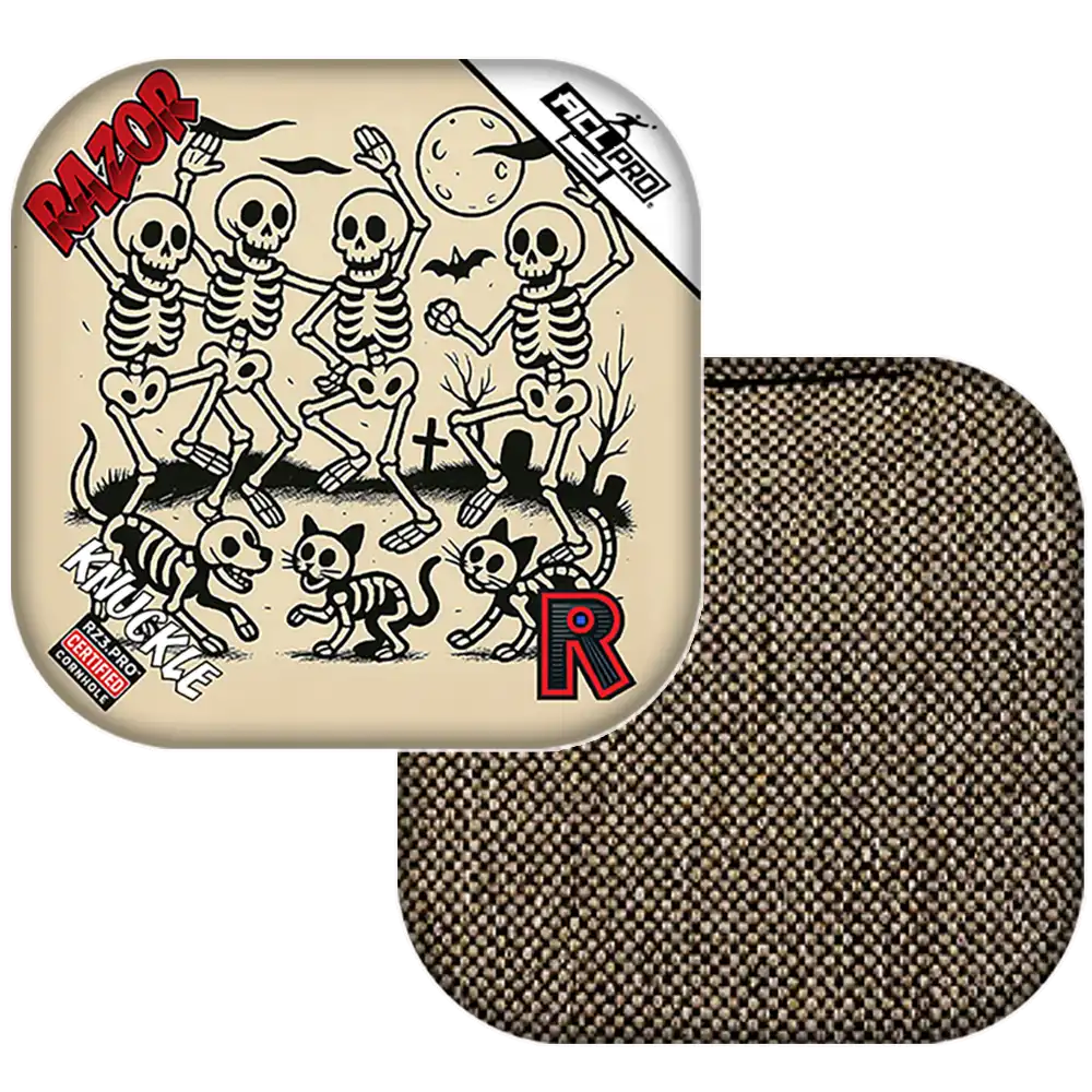 Razor Cornhole Bags | Knuckle PRO | Dem Bones