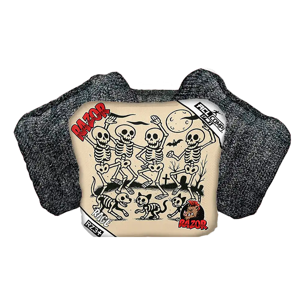 Razor Cornhole Bags | Rage | Dem Bones