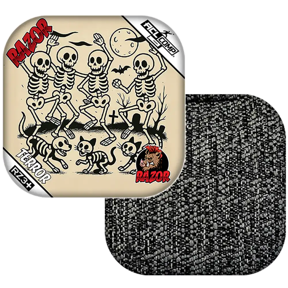 Razor Cornhole Bags | Terror | Dem Bones