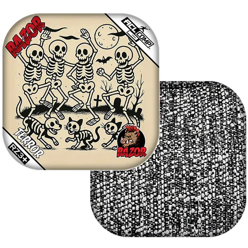 Razor Cornhole Bags | Terror | Dem Bones