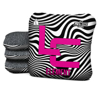 Logic Cornhole - ILLUSION - LC - PINK - ACL PRO 2026 BAGS - MULTIPLE BAG SERIES - Set of 4 bags