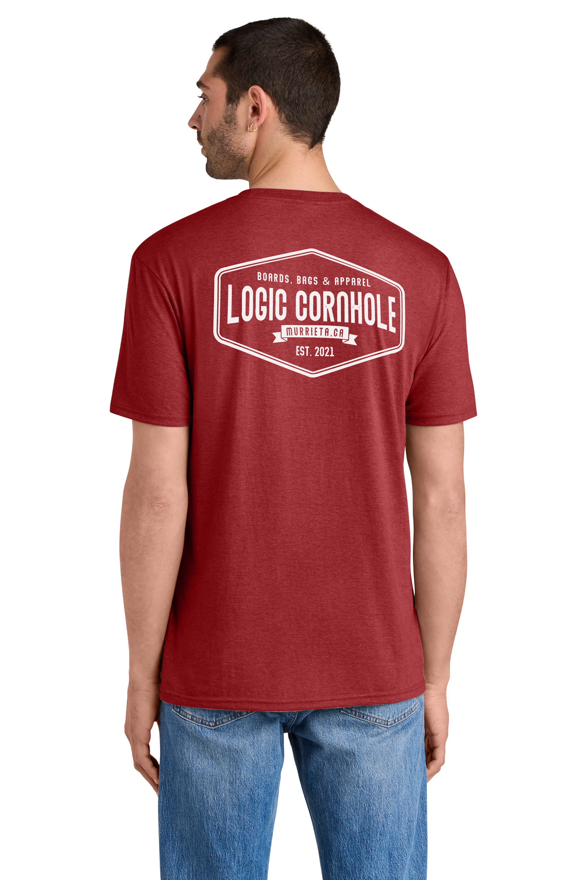 Logic Cornhole Emblem Logo T-Shirt - Multiple Colors Available *Shipping Included