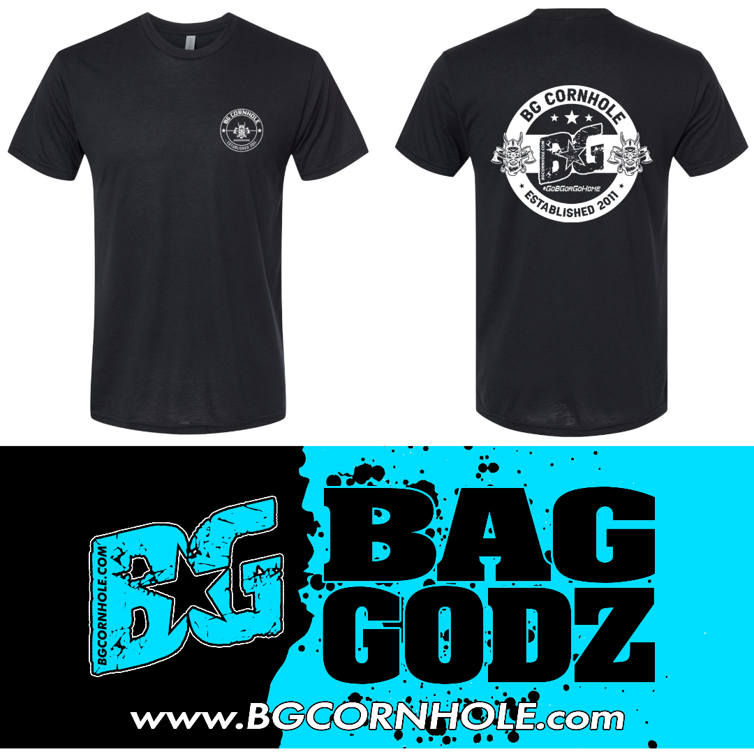 BG Cornhole Logo Unisex Tri-Blend Tee - Multiple Colors