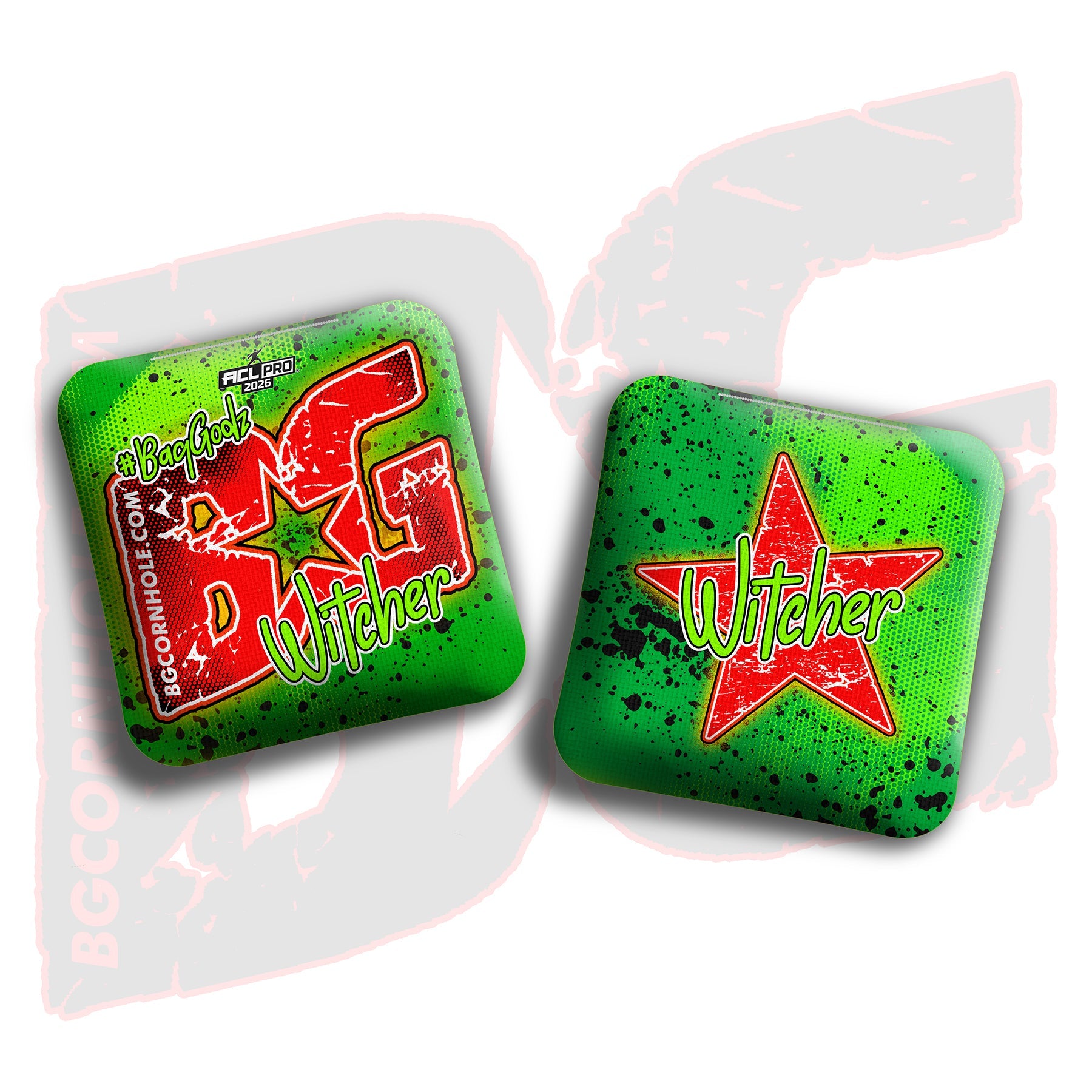 BG Cornhole 2026 Multiple Bag Models “GRIME TIME” - ACL Pro Stamped Cornhole Bags - SET OF 4 BAGS