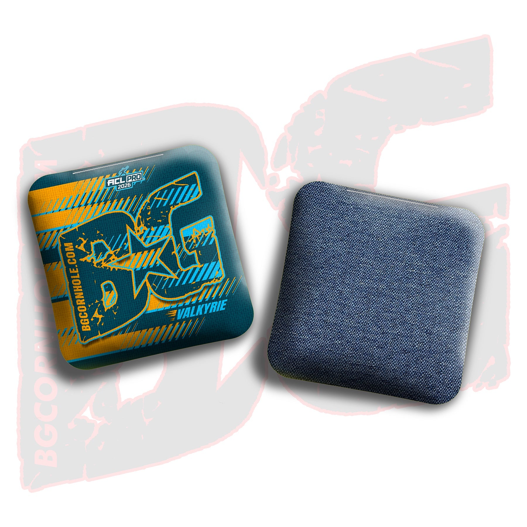 BG Cornhole 2026 Multiple Bag Models “Full Throttle” - ACL Pro Stamped Cornhole Bags - SET OF 4 BAGS