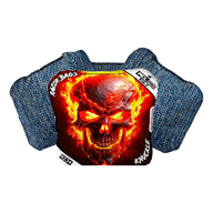 Knuckle | Fire Skull | ACL PRO Razor Cornhole Bags