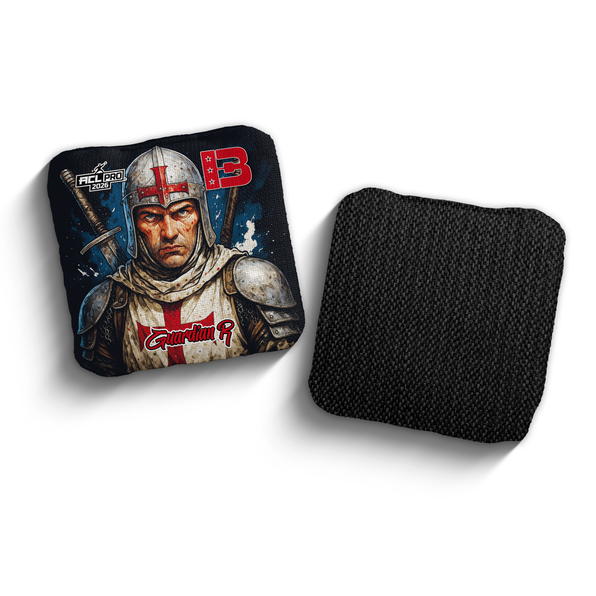 2026 Brotherhood Cornhole Guardian Knight Edition ACL Pro Stamped Cornhole Bags