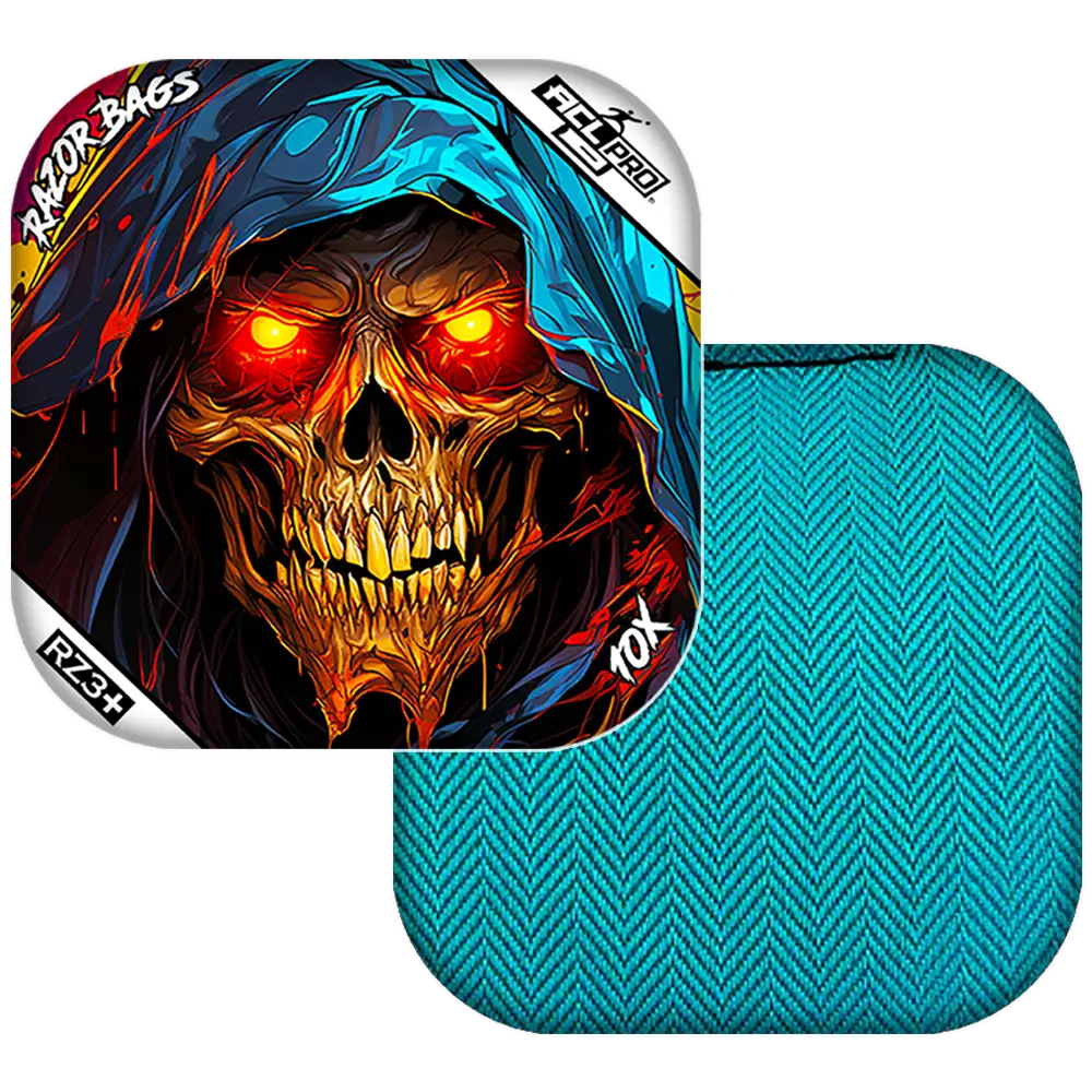 Bone | Grim Reaper | ACL PRO Razor Cornhole Bags