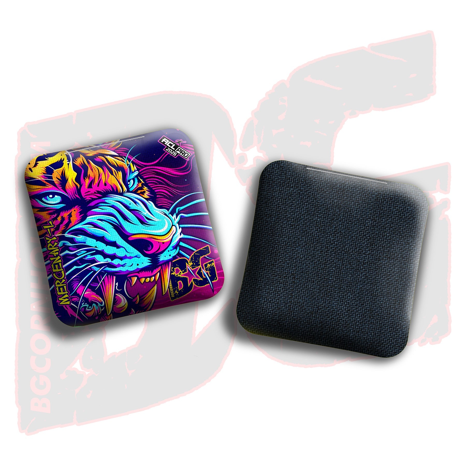BG Cornhole 2026 Multiple Bag Models “Eye of the Tiger” - ACL Pro Stamped Cornhole Bags - SET OF 4 BAGS