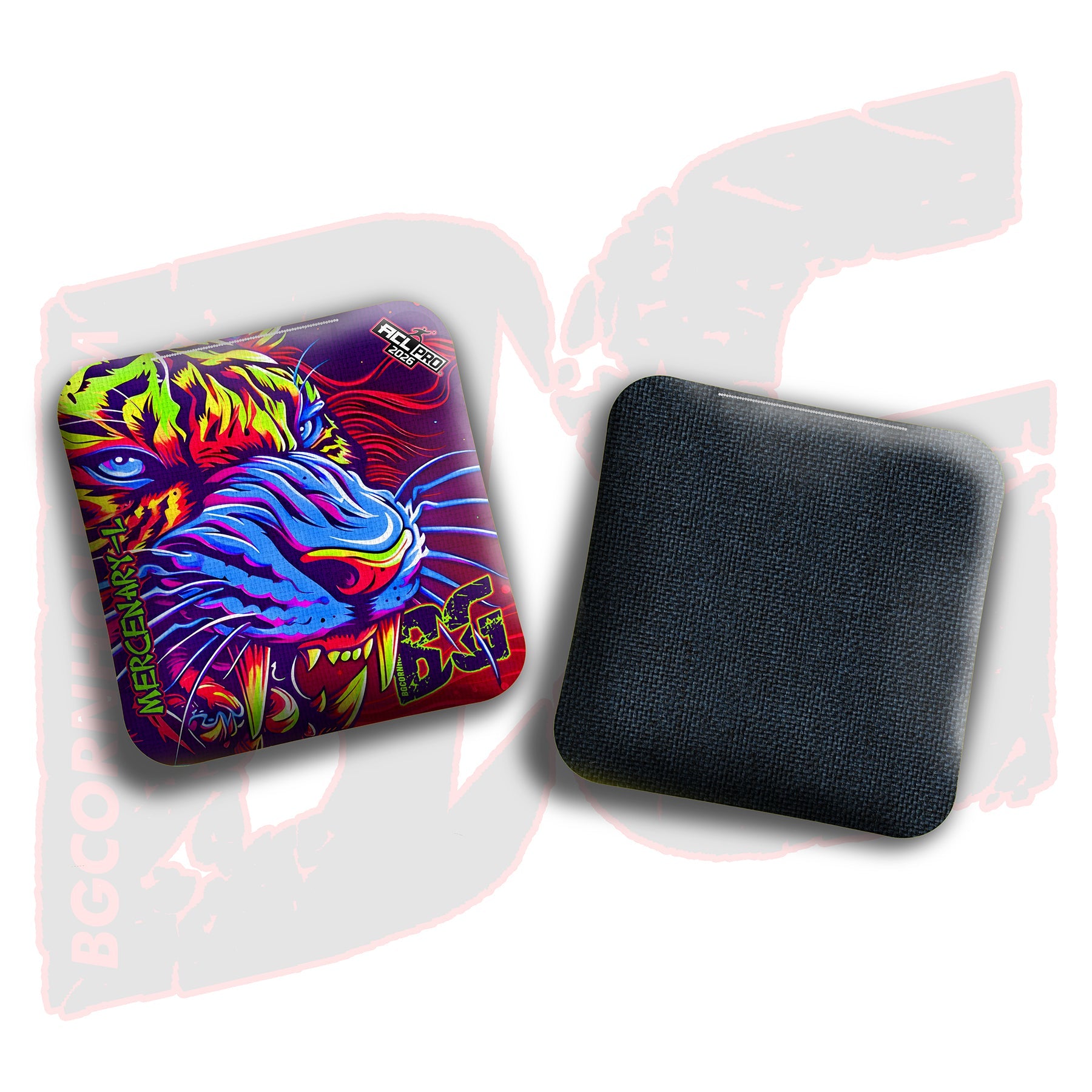 BG Cornhole 2026 Multiple Bag Models “Eye of the Tiger” - ACL Pro Stamped Cornhole Bags - SET OF 4 BAGS