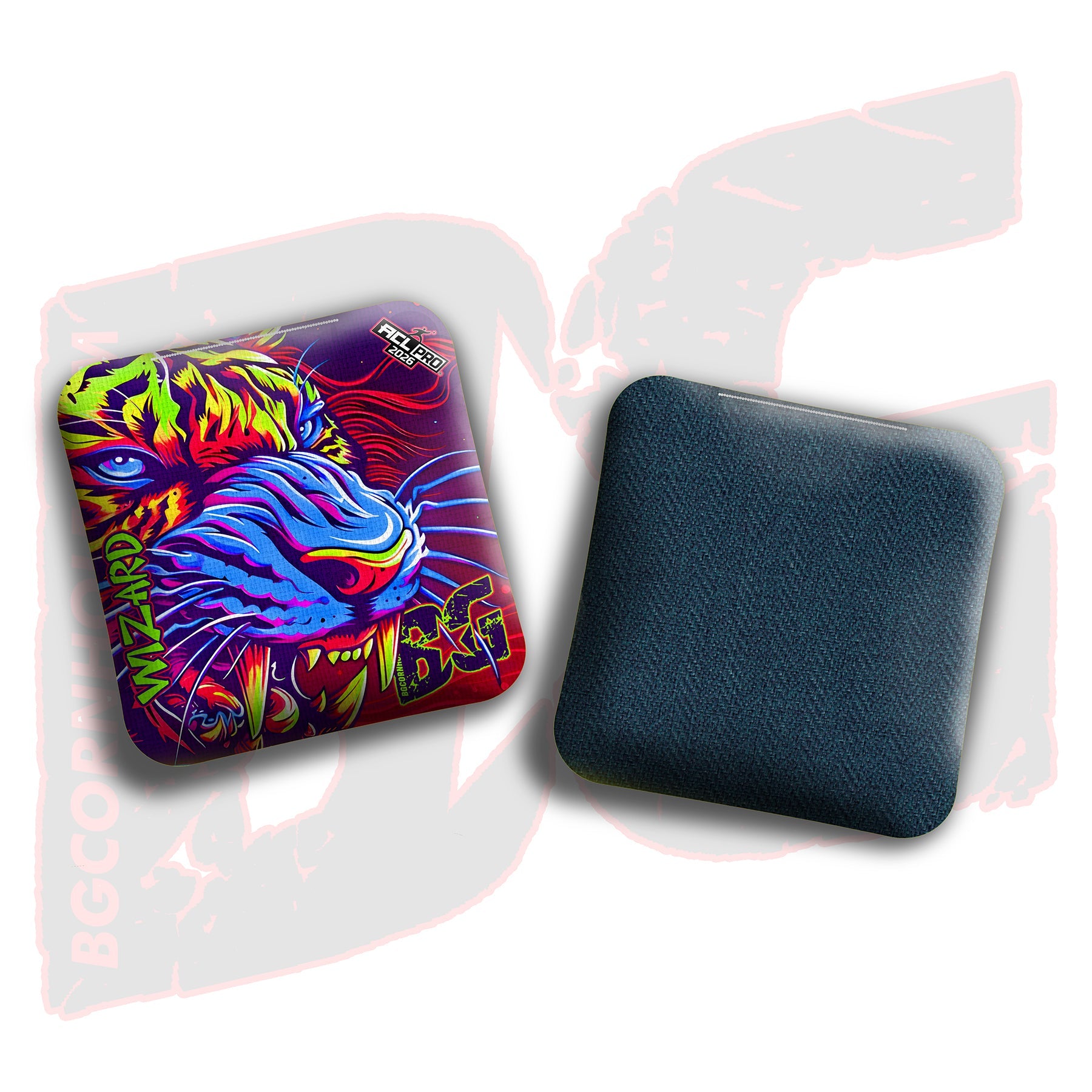 BG Cornhole 2026 Multiple Bag Models “Eye of the Tiger” - ACL Pro Stamped Cornhole Bags - SET OF 4 BAGS