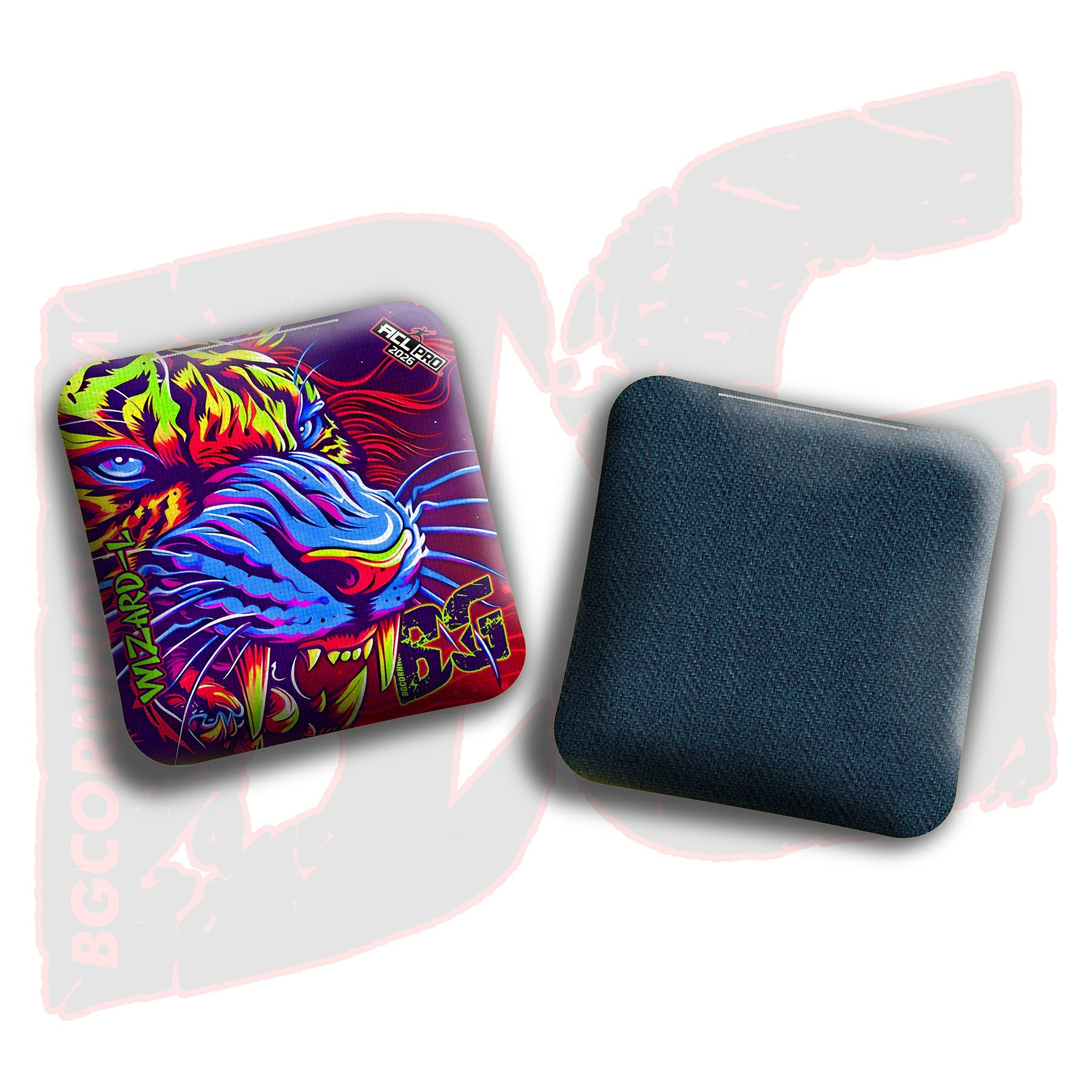 BG Cornhole 2026 Multiple Bag Models “Eye of the Tiger” - ACL Pro Stamped Cornhole Bags - SET OF 4 BAGS